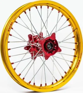 Jantă Elite Mx-en, spițe argintii, auriu, roșu, 1, nordicamoto.ro