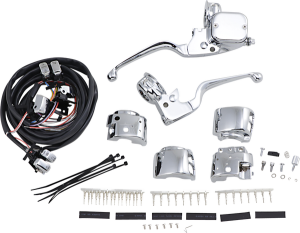 Handlebar Control Kit With Mechanical Clutch Silver, 3, nordicamoto.ro