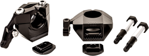 2d.gt Handlebar Risers Black