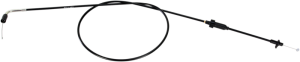 MOOSE RACING Black Vinyl Throttle Cable Black, 3, nordicamoto.ro