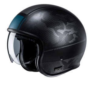 Casca HJC V30 Alpi Albastru Rosu S, 2, nordicamoto.ro