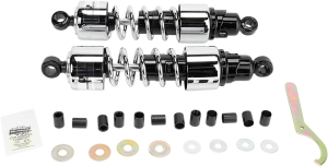 412 Series Cruiser Shocks Black, Chrome, 1, nordicamoto.ro