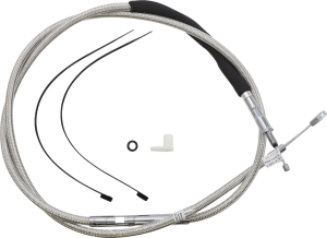 High-efficiency Polished Stainless Clutch Cable Silver, 1, nordicamoto.ro