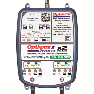 Optimate 2 Duo X 2 Bank Blue, 1, nordicamoto.ro