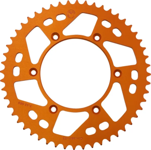 MOOSE RACING Rear Aluminum Sprocket Orange 