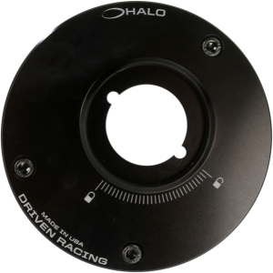 Halo Fuel Cap Base Black, 2, nordicamoto.ro