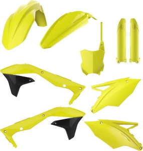 Complete Body Kit For Kawasaki Black, Yellow 