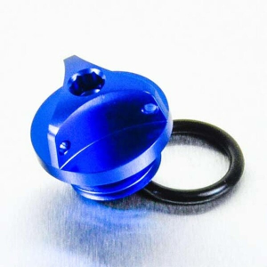 Oil Filler Caps Blue