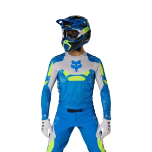 Tricou Fox MX-Flexair Tactile Albastru, nordicamoto.ro