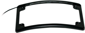 Led License Plate Frame White