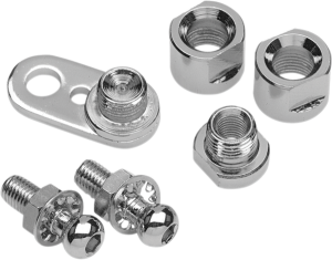 Turn Signal Swivel Kit Chrome, 1, nordicamoto.ro