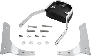 Square Sissy Bar Kit Chrome