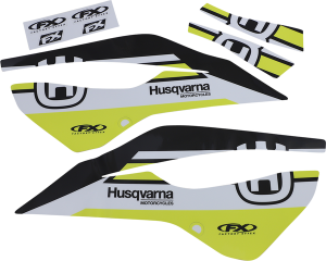 Evo Graphics Kit Yellow, 2, nordicamoto.ro