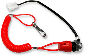 Panel-mount Kill Switch Tether Line Black, Red