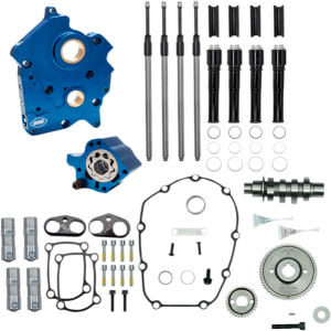 Cam Chest Kit For M-eight Engine Black, Gloss