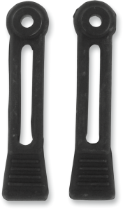 Rubber Hood Latches Black