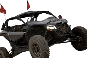 Utv Flare Windshield Kit Gray, 1, nordicamoto.ro