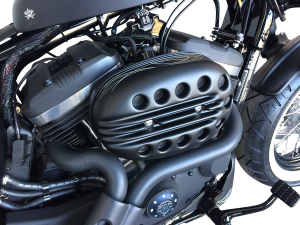 Air Filter Cover (r)slotted(r) Black