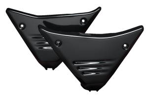 Custom Side Covers Black, 1, nordicamoto.ro