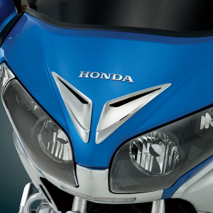 Chrome Windshield Garnish Vent Accents Chrome, 1, nordicamoto.ro