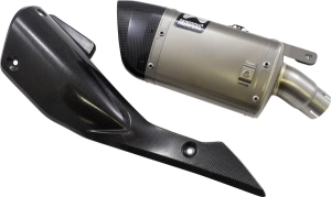 Slip-on Line Muffler Black, Silver 