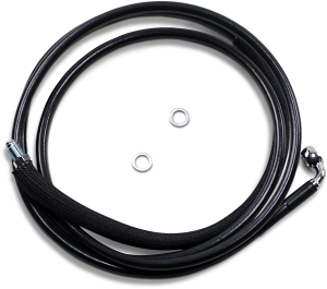 Stainless Steel Hydraulic Clutch Line Black