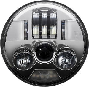 5.75(r) Probeam® Led Headlamp Chrome, 1, nordicamoto.ro