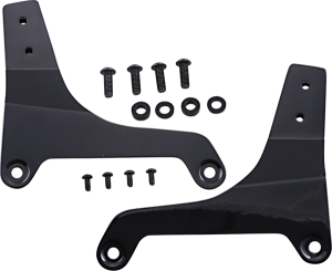 Sissy Bar Side Plates Black, 4, nordicamoto.ro