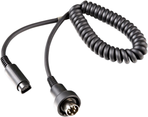 7 Pin Headset Cord Black