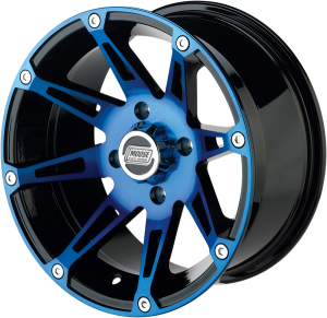 387x Wheel Black, Blue 14 x 7, 2, nordicamoto.ro