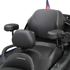 Deluxe Passenger Armrest Black, 2, nordicamoto.ro