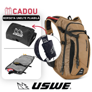 Rucsac Hidratare USWE MTB Hydro 9 Bronze, 2, nordicamoto.ro