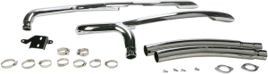 Speedster Swept Exhaust System Black, 1, nordicamoto.ro