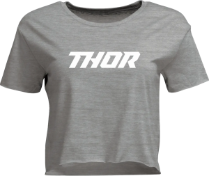 THOR Women's Corp Crop T-shirt Gray 