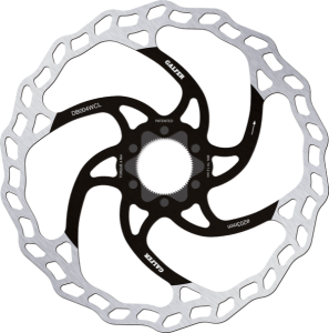 New Disc Wave Center Lock Black
