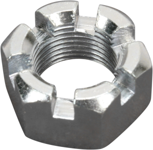 Axle Hub Nut Silver, 1, nordicamoto.ro