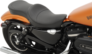 2-up Double Bucket Vinyl Seat Black, 2, nordicamoto.ro