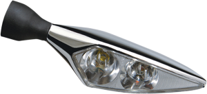 Micro Rhombus Extreme Turn Signals Chrome