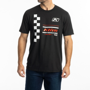 Tricou Klim Checkered Flag Tri-blend