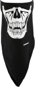 Stretch Skull Half-face Mask Black, 2, nordicamoto.ro