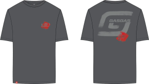 FULL GAS TEE GREY