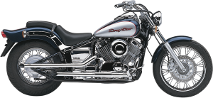 Drag Pipes Exhaust System Chrome