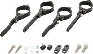 Headlight Bracket Set Black, 1, nordicamoto.ro