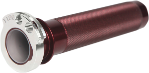 Aluminum Throttle Tube Red, 1, nordicamoto.ro