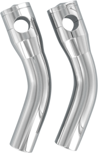 Elite Custom Billet Aluminum Risers Silver