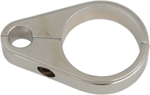 Die-cast Cable Clamp Silver, 1, nordicamoto.ro