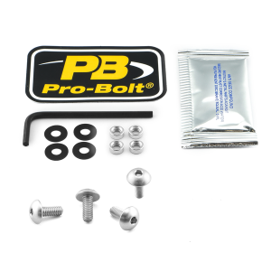 Screen Bolt Aluminium Silver, 1, nordicamoto.ro