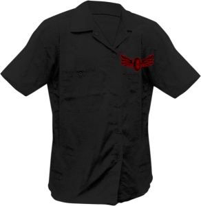Crooked Piston Shirt Black 2XL, 1, nordicamoto.ro