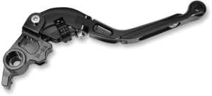 Gp Folding Adjustable Brake Lever Black