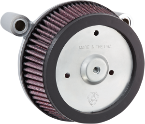 Big Sucker Air Filter Kit Accepts 8(r) Round Aftermarket Covers Only Red, 1, nordicamoto.ro